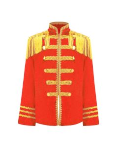 Kids Boys 60's Revolution Mod British Hippie Music Star Jacket Halloween Party SGT Sergeant Pepper Costume for Stage Performance