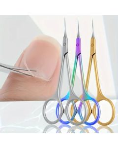 Cuticle Scissors Professional Manicure Small Scissors Dead Skin Remover For Nails Art Stainless Steel Cuticle Cutter!
