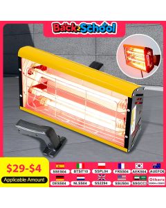 2000W Infrared Paint Curing Lamp Handheld Shortwave Infrared Heating Lamp Car Body Repair Paint Dryer
