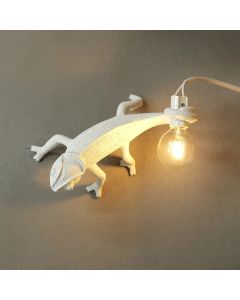 creative lizard wall lamp bedroom Bedside Night light living room home decor Cute Resin Animal lights chameleon Light Fixtures