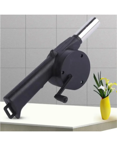 Hand-cranked Air Blower Barbecue Fan Mini Portable BBQ Grill Fire Bellows Picnic Camping Accessories Outdoor Hand Tools