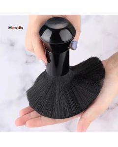 Marseilis Soft Brush Neck Dust Remover Soft Neck Brush For Hair Cutting Neck and Facial Cleaning Hair Sweeping Brush Salon Tools