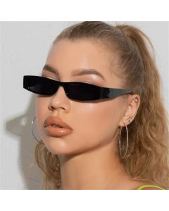 Small Rectangle Sunglasses Women Men Retro Narrow Frame Leopard Vintage Square Sun Glasses Female Punk Cat Eye Eyewear Oculos