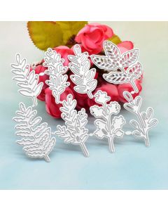 Leaves Plant Metal Cutting Dies for Scrapbooking Album Greeting Birthday Gift Card Making Paper Craft