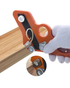 Manual Edge Banding Trimmer Veneer Edge Cutter Tool Woodworking Chamfer Plane Wood Chamfering Fillet Scraper Board Deburring