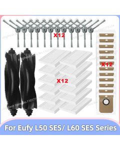 Fit For Eufy Clean L50, L50 SES, L60, L60 SES, L60 Hybrid, G50, G50 Hybrid Accessories Parts Roller Side Brush Filter Dust Bag