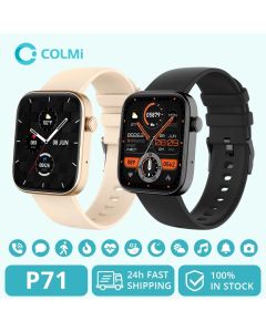 COLMI P71 Voice Calling Smartwatch Men Health Monitoring IP68 Waterproof Smart Notifications Voice Assistant Smart Watch Women
