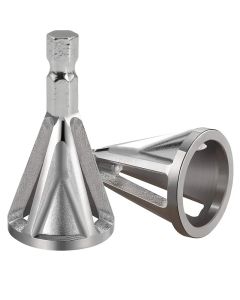 1pc Chamfering Tool, Chuck Drill Tool, Metal Deburring External Chamfering Tool, Grinding Angle Trimming, Suitable For Various C