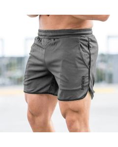 Shorts  New Fitness Breathable Sports Shorts Running Quick Dry Pants Summer Slim Training Quarter Pants 2023