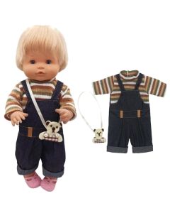 35 Cm Baby Doll Pink Clothes Trousers Fit 38cm Doll Nenuco Ropa Y Su Hermanita Coat Pants