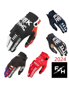 2024 FH MX Gloves Red Motocross Gloves Cycling Bicycle Riding Motorcycle Gloves MX MTB Racing Sports Cycling Dirt Bike Glove