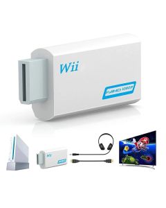 Wii To HDMI-Compatible Converter 1080P Full HD Adapter Connector 3.5mm Video Audio for PC HDTV Monitor Wii2HDMI-Compatible