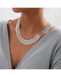 Exaggerated Cuban Chunky Thick Chain Necklace for Women High Quality Big Iron Metal Choker Link Grunge Jewelry Steampunk Men New