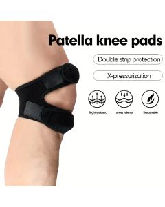 WRELS Patella Knee Strap Sports Kneepad Adjustable Knee Band  Professional Protector Pad Belted Protector Open Knee Wrap Band