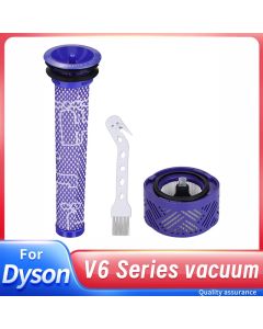Replacement Filter for Dyson V6 Absolute Total Clean Cordless Stick Vacuum HEPA Filters Compare to Part # 966741-01 & 965661-01