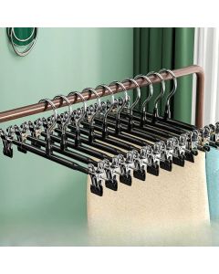 20/10/5PCs Stainless Steel Dress Hanger Pants Clip Clothes Racks Coat Clothing Skirt Clip Skirts Clip Hangers Hangers Skirt