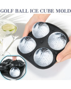 Golf Silicone Ice Ball Round Mold Whiskey Special 4 Golf Ice Grid Mold Kitchen Tools Reusable Whiskey Ice Mold Ball Ice Moulds