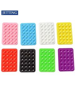 Silicone Suction Pad For Mobile Phone Fixture Suction Cup Backed Adhesive Silicone Rubber Sucker Pad For Fixed Pad