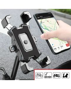 Bicycle Phone Holder 360° Rotatable Electric for iPhone Xiaomi Riding MTB Bike Moto Motorcycle Stand Bracket Non-slip Cycling