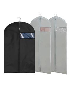 Waterproof Clothes Dust Cover Coat Suit Dress Protector Hanging Garment Bags Home Closet Organizer Dustproof Clothing Covers