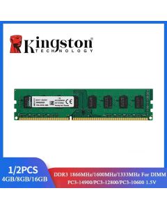 1/2PCS Kingston RAM DDR3 Memoria 8GB 4GB 1333 1600MHz 1866MHz PC3-10600 PC3-12800 PC3-14900 for Desktop Computer Memoria Module