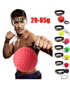 Boxing Speed Ball Head-mounted PU Punch ball MMA Sanda Training Hand Eye Reaction Home Sandbag Fitness Boxing Equipment Hot Sale