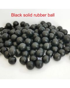 Black Solid Round Rubber Ball Diameter 2/2.5/3/3.5/4/4.5/5.5/6/6.5/7/7.5-12mm Elastic Ball Industrial Wear-resistant Rubber Ball