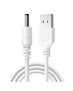 USB A Male to 3.5 1.35 mm for DC Power Cable Connector Cord