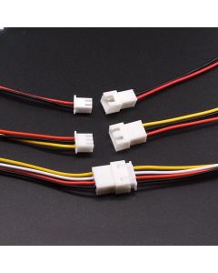 10PCS JST XH2.54 XH 2.54mm Wire Cable Connector 2P/3P/4P/5P/6 Pin Pitch Male Female Plug Socket 10cm/20cm/30cm Length 26AWG