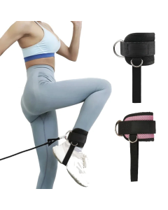 1PC Padded Ankle Straps Ankle Straps for Cable Machines Double D-Ring Fitness Ankle Cuffs for Gym Workouts Rebate Leg Extensions