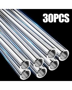 30cm Straight Drinking Straws Vacuum Tumbler Themos Cup Bottle Replacement Straw with Brush Suitable for Stanley 18-40oz