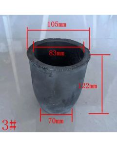 1pcs Crucible For Metals Stove Smelting Electric Furnace Melting Casting Refining Crucibles