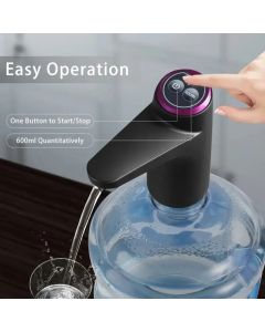 Portable 5-gallon Water Dispenser with USB Charging-Automatic Electric Pump Suitable for Home, Office, and Outdoor Use