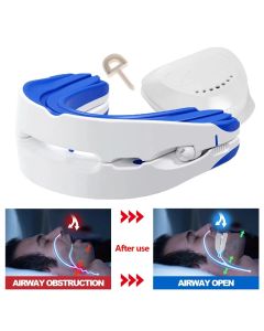 Anti-Snoring Mouthpiece Anti-Snoring Device Night Time Teeth Mouthguard Adjustable Sleeping Mouth Guard for Bruxism Stop Snoring