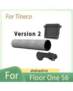 For Tineco Floor One S6 dokładnie \S6 Plus\S7 Pro Version2 Parts Detachable Roller Brush HEPA Filter Vacuum Cleaner Accessories