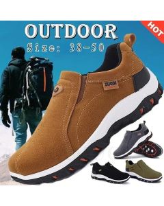 2023 New Outdoor Hiking Camping Light Running Jogging Casual Sports Men's Shoes Non-slip Loafers Hiking Shoes Large Size 38-50