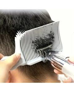 Fading Comb Professional Barber Clipper Blending Flat Top Hair Cutting Comb For Men Heat Resistant Fade Brush Salon Styling Tool