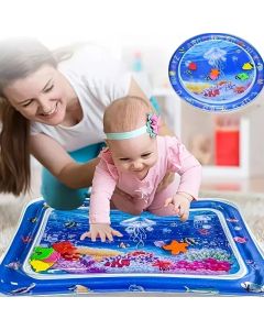Inflatable Tummy Time Mat Premium Baby Play Mat Inflatable Water Cushion Interactive Baby Gym Baby Toys for Sensory Development