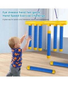 Challenge Falling Sticks Game Kids Stick Catching Toy Training Reaction Ability Educational Parent-Child Interactive Toy Sports