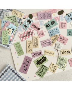 Original Cartoon Cute Labeller Stickers About 30 PCS Handbook Mobile Phone Case Decoration Small Stickers Student Stickers