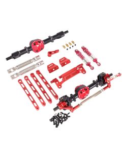 Used For MN Model 1/12 MN82 LC79 MN78 RC Car Parts Metal Upgrade Front And Rear Assembly Kit