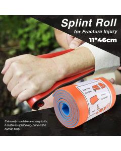 First Aid Universal Aluminum Splint Roll Medical Survival Polymer For Fixture Bone Emergency Kit Outdoor Travel