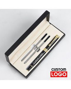 Gift Box Packaging Luxury Metal Ballpoint Pens School Business Office Signature Roller Pen Student Stationery Supplies Writing