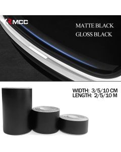 Cars Door Protection Vinyl Auto Tuning Matte Car Sticker Glossy Black Motorcycle Helmets Sticker Waterproof Film Car Accessories