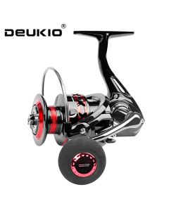 DEUKIO Fishing Reel 2000-7000 Max Drag 12KG Spinning Reels Metal Spool carretilhas de pesca Reel for Fishing Accessories Peche