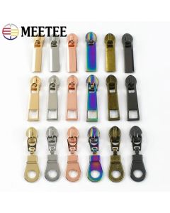 10-100Pcs 3# 5# Nylon Zipper Sliders for Zips Tape Clothes Coat Zippers Pull Head Backpack Zip Repair Kit DIY Sewing Accessories
