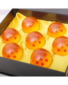 Dragon Ball 7pcs/set 1:1 Crystal ball 3.5cm Action Figure Toys Summon Shenron Wishing Balls Collection Model Gift