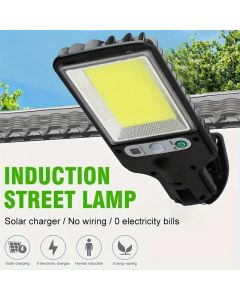 Solar Street Lights Outdoor Waterproof Human Body Sensing Courtyard Garden Wall Household Lights Rural Road Lighting Wall Lights
