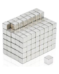 7 x 7 x 7mm Rare Earth Magnets, Small Magnets for Fridge, Whiteboard, Science, Crafts, Office and Locker Magnets