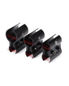 Shotgun Tube Clip Barrel Mlok Rail Mount Holder Mag Extension Flashlight Laser Torch Clip Clamp with Allen Key Ar15 Accessories